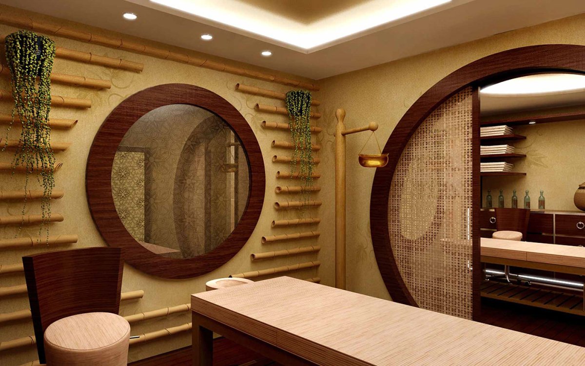 Интерьер массажного кабинета