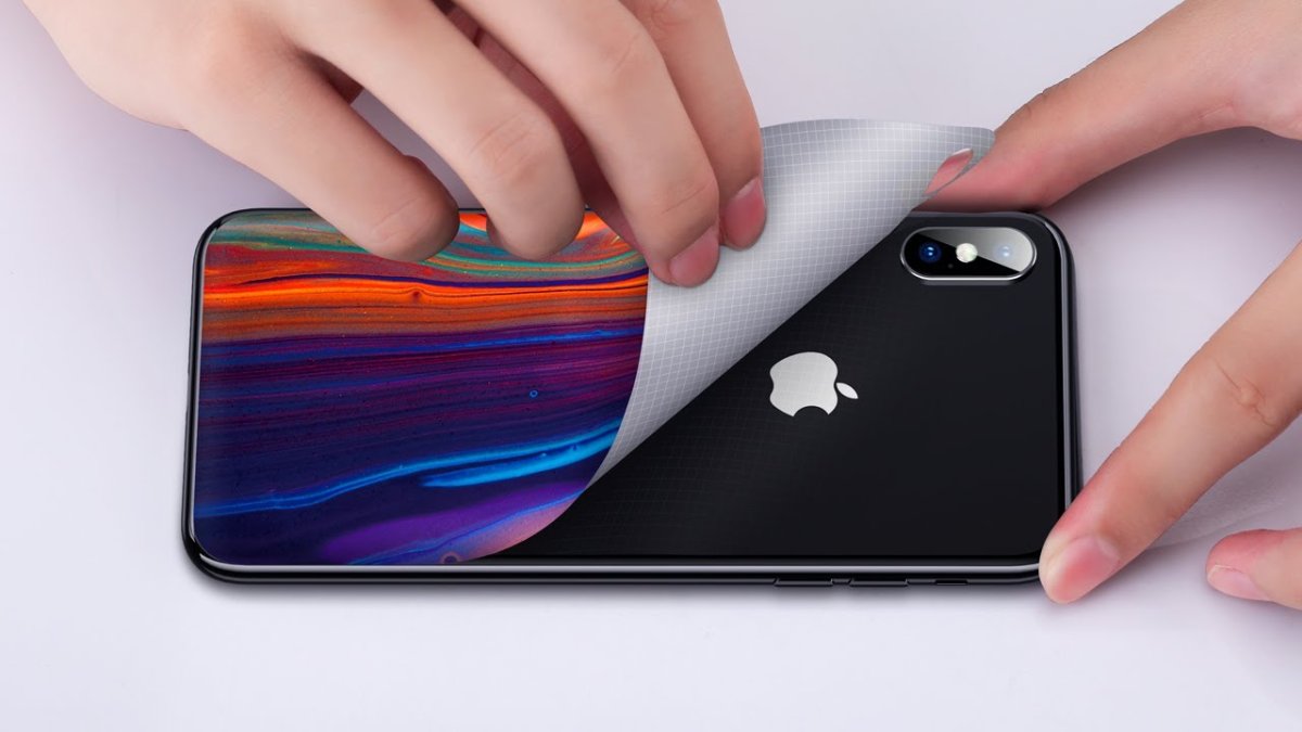 Зеркальная плёнка имитация зеркала