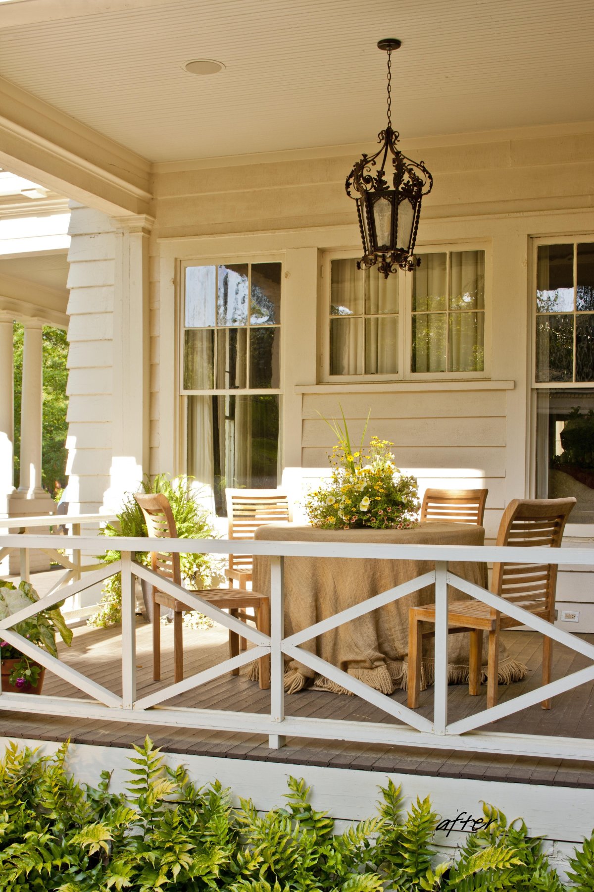 Красивые ограждения для террасы