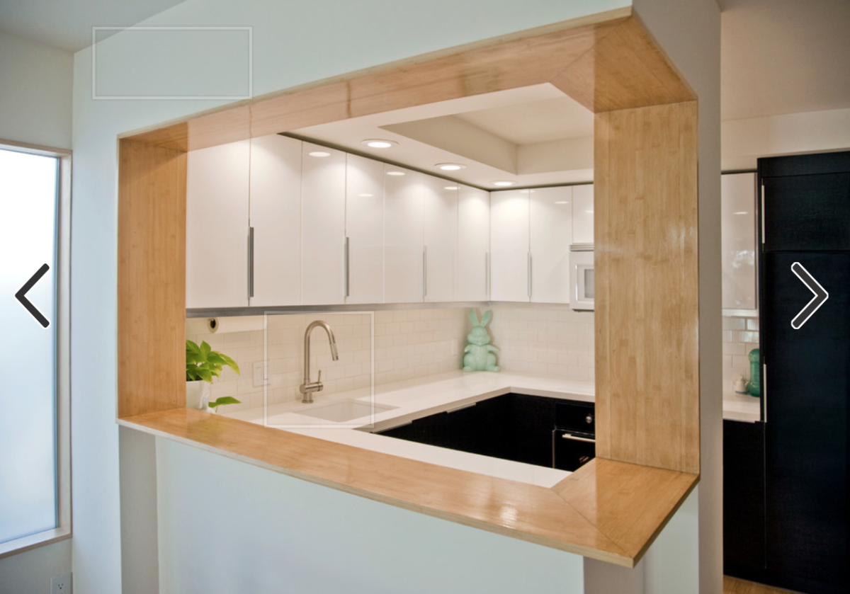 Барная стойка п образная