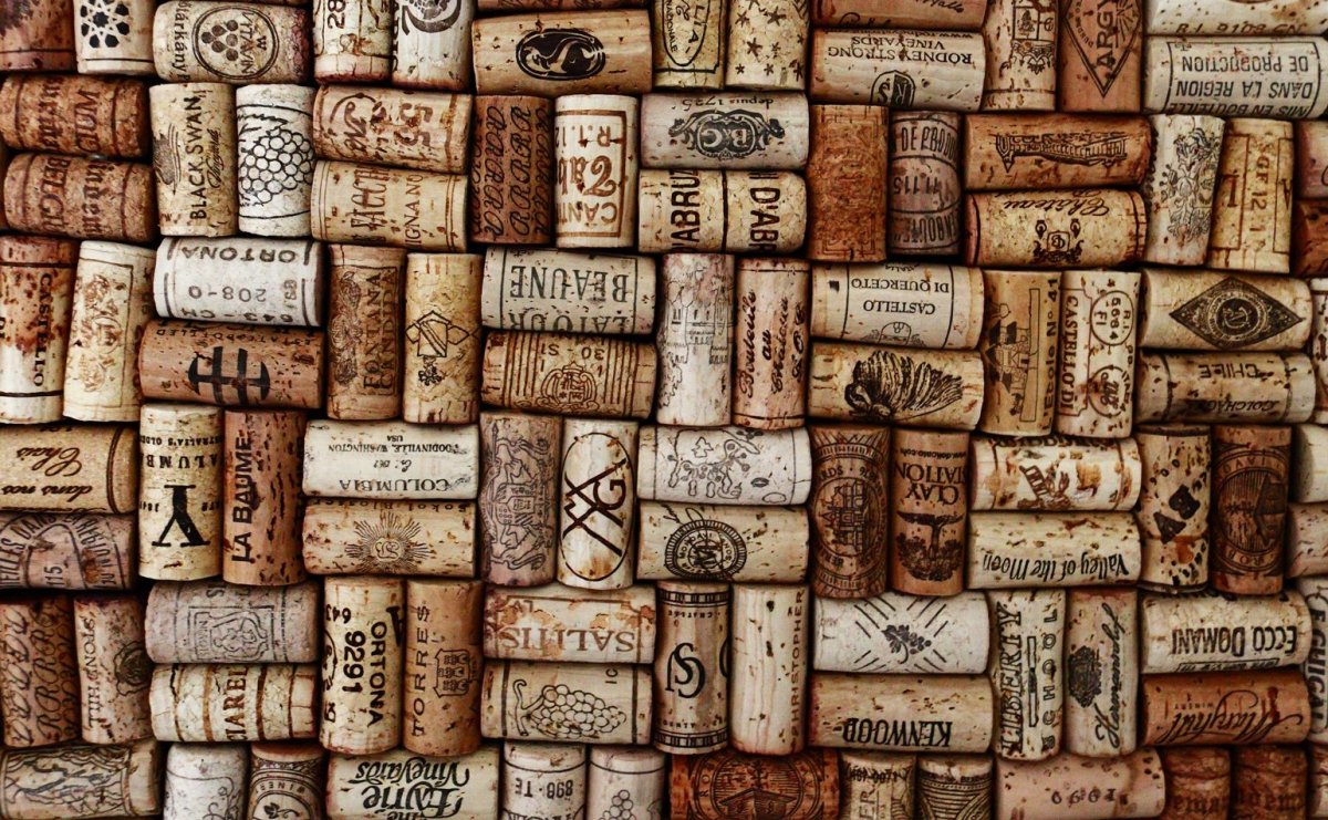 Ключница из винных пробок