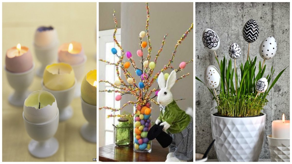 Пасхальный декор подвесной