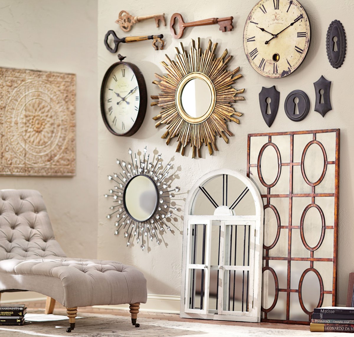 Декоративные тарелочки в интерьере