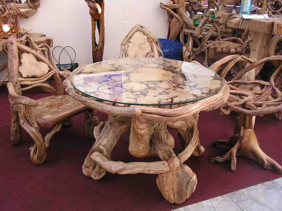 Корнепластика в интерьере