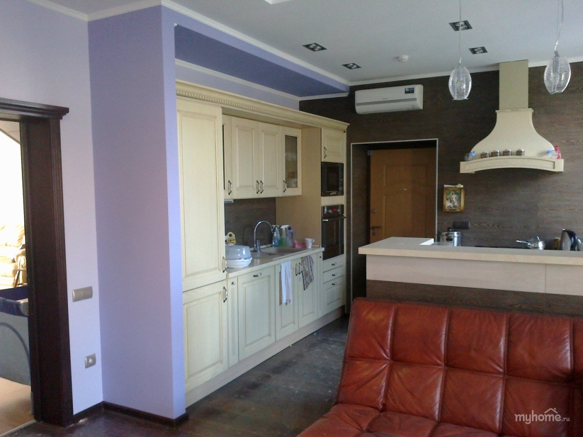 Потолки из гипсокартона для кухни