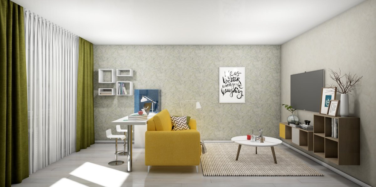 Стенд с обоями в Леруа