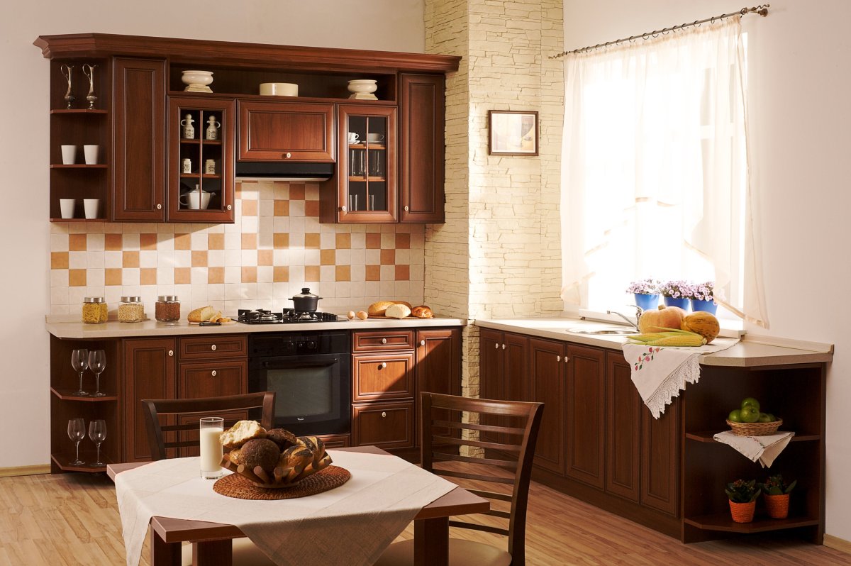 Кухня Азалия орех