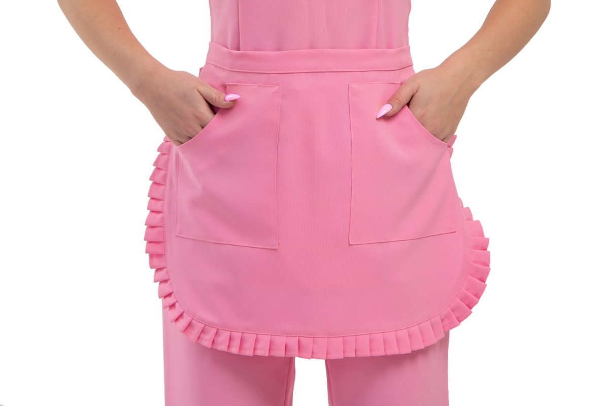 Фартук цельнокроеный с рюшками