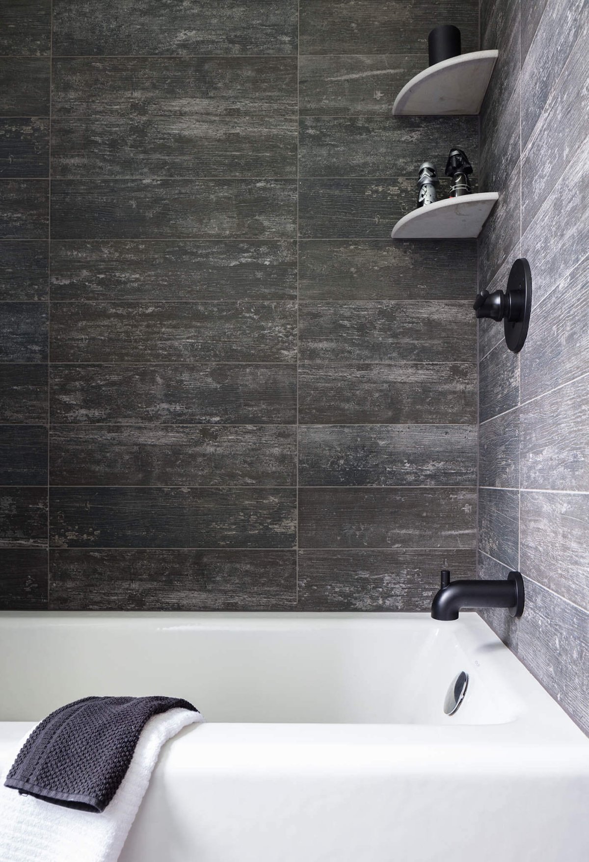 Керамогранит New York в ванной комнате