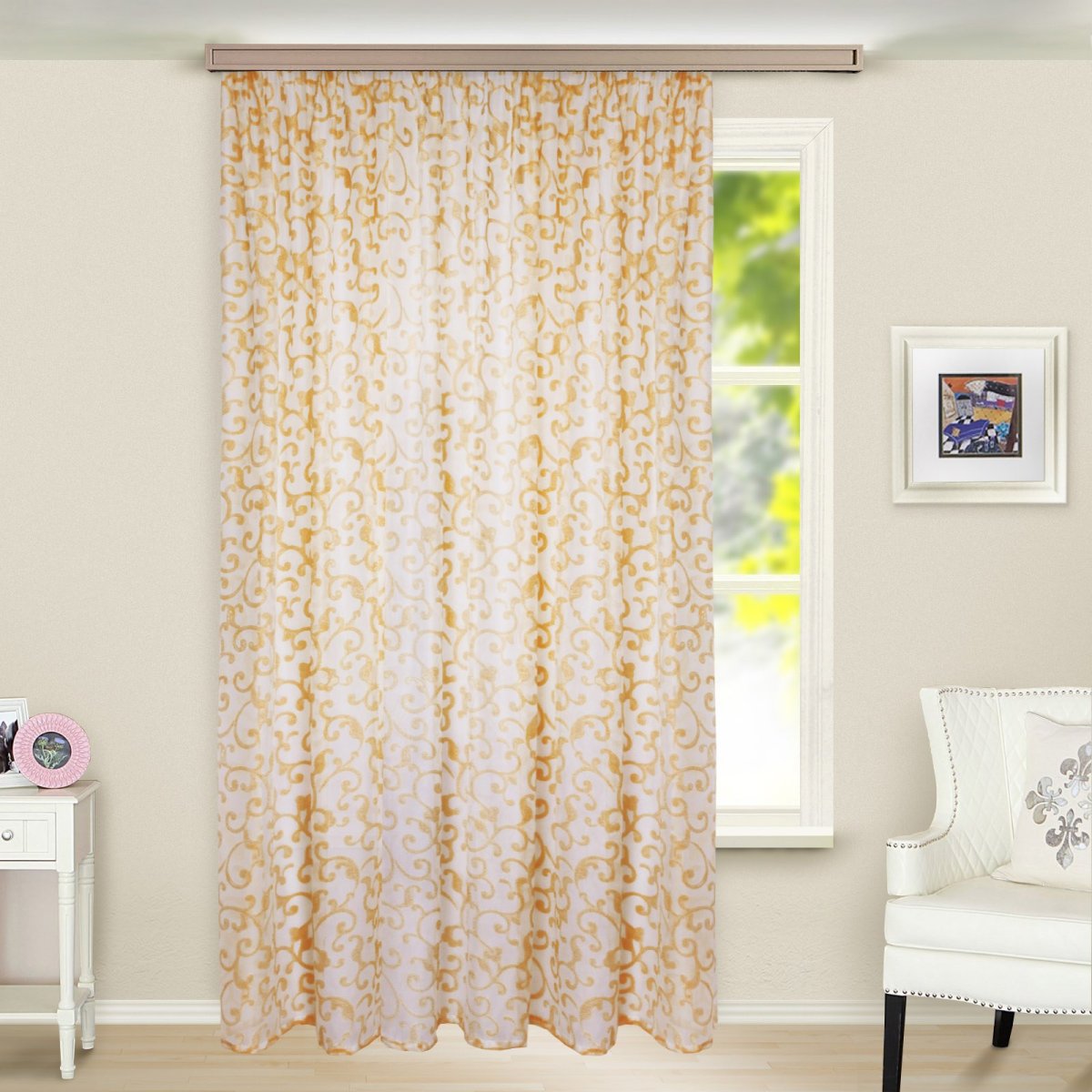 Серо розовые шторы