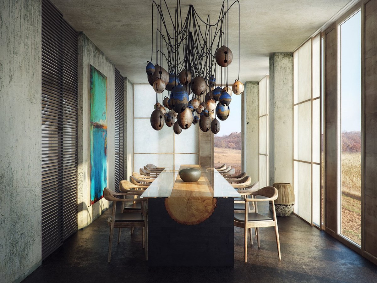 Интерьеры Ваби Саби Махно