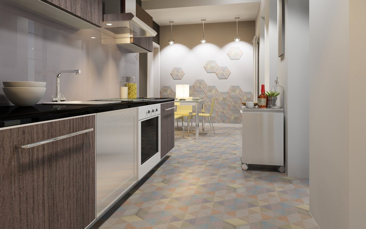 Керамогранит Atem Hexagon