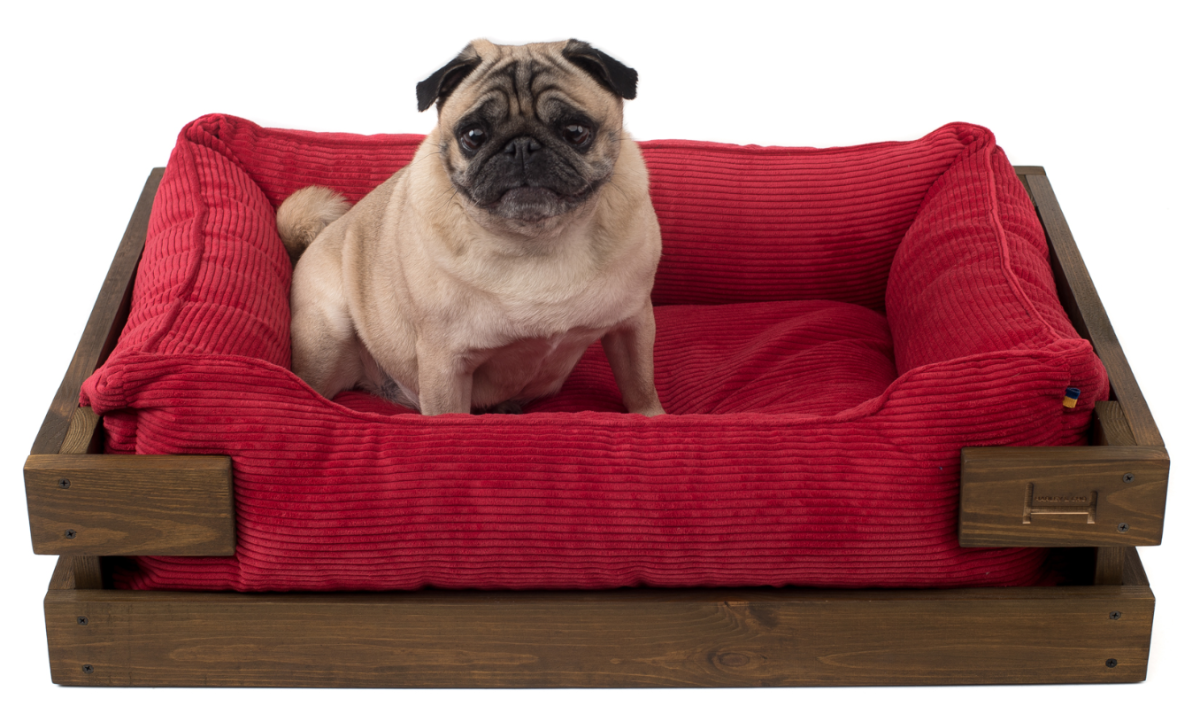 Каркасная лежанка для собак