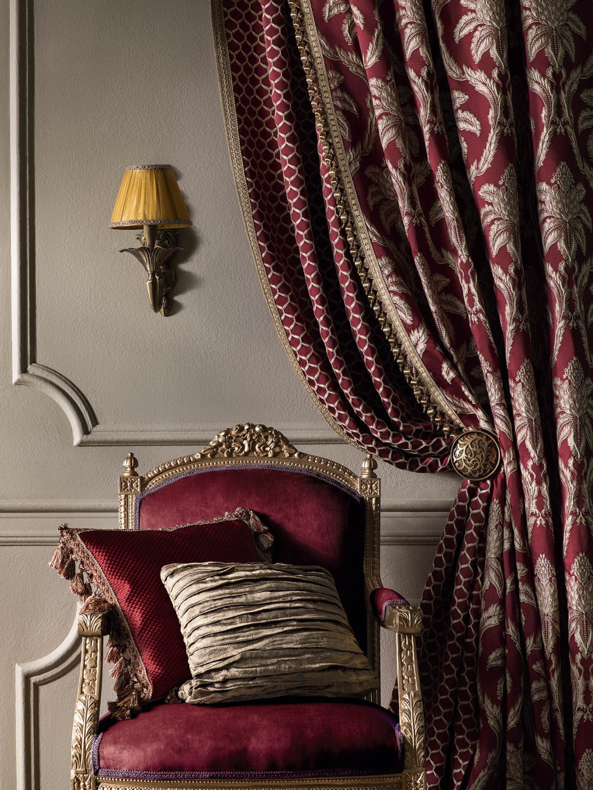 Жаккардовые шторы