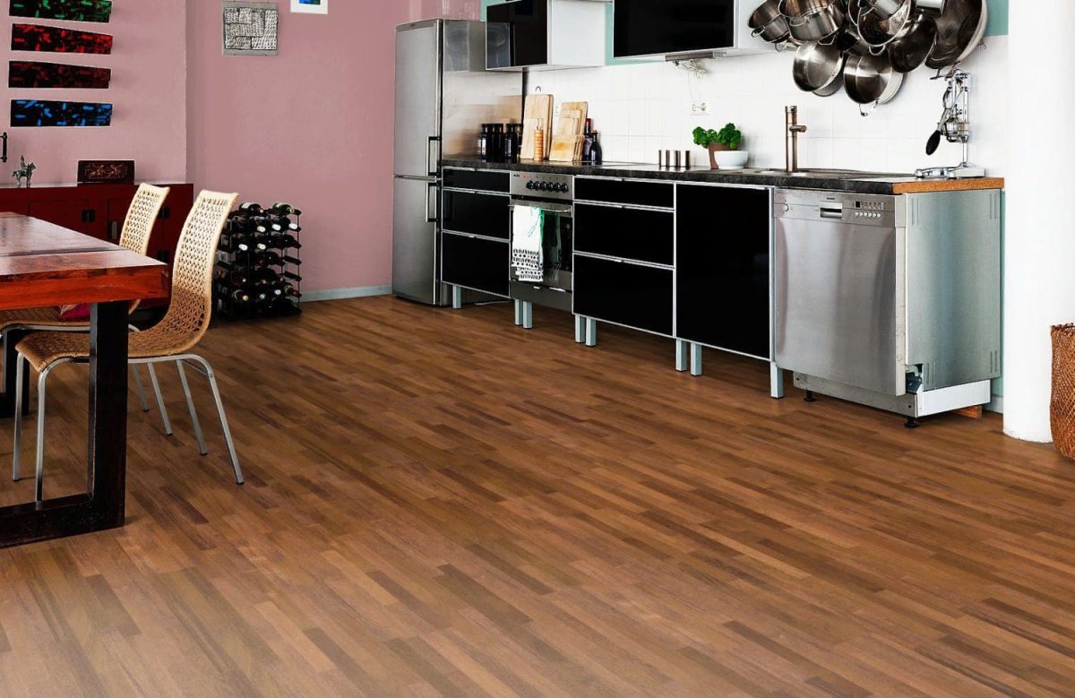 Красивый линолеум на кухню