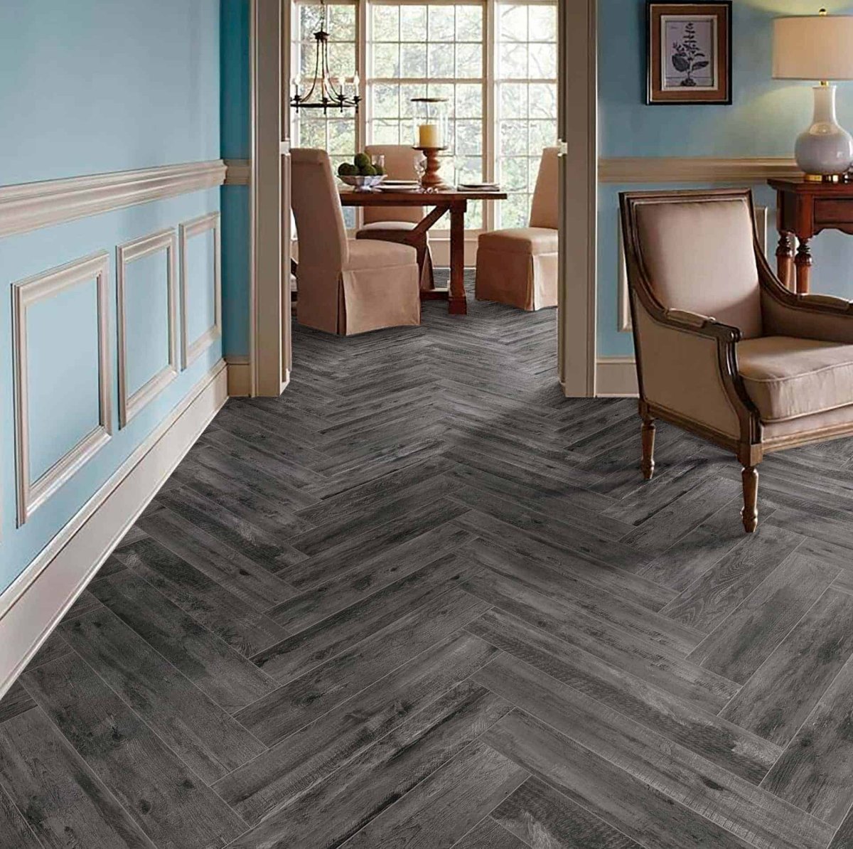 Плитка елочкой