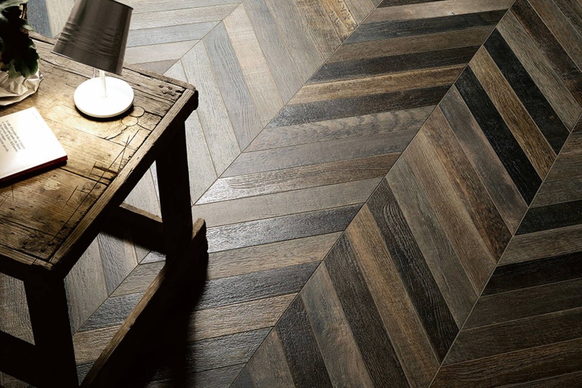 Parquet Chevron pattern