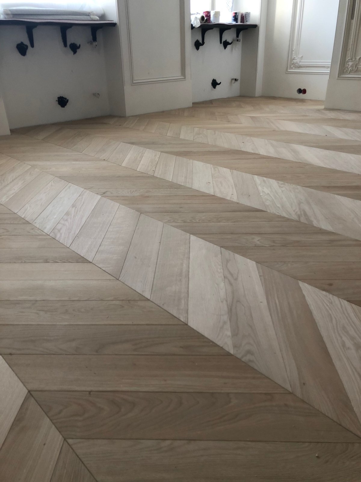 Керамогранит Rondine Vintage brune Chevron