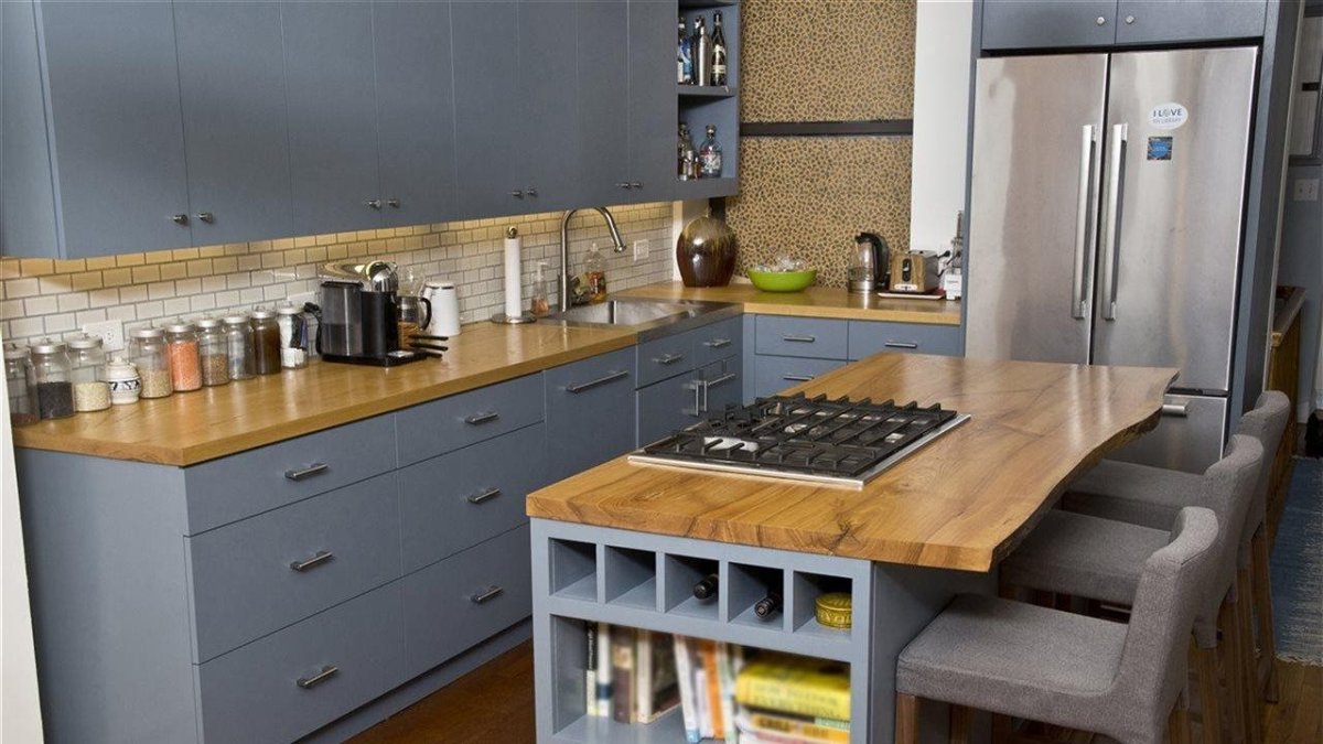 Столешница под дерево для кухни