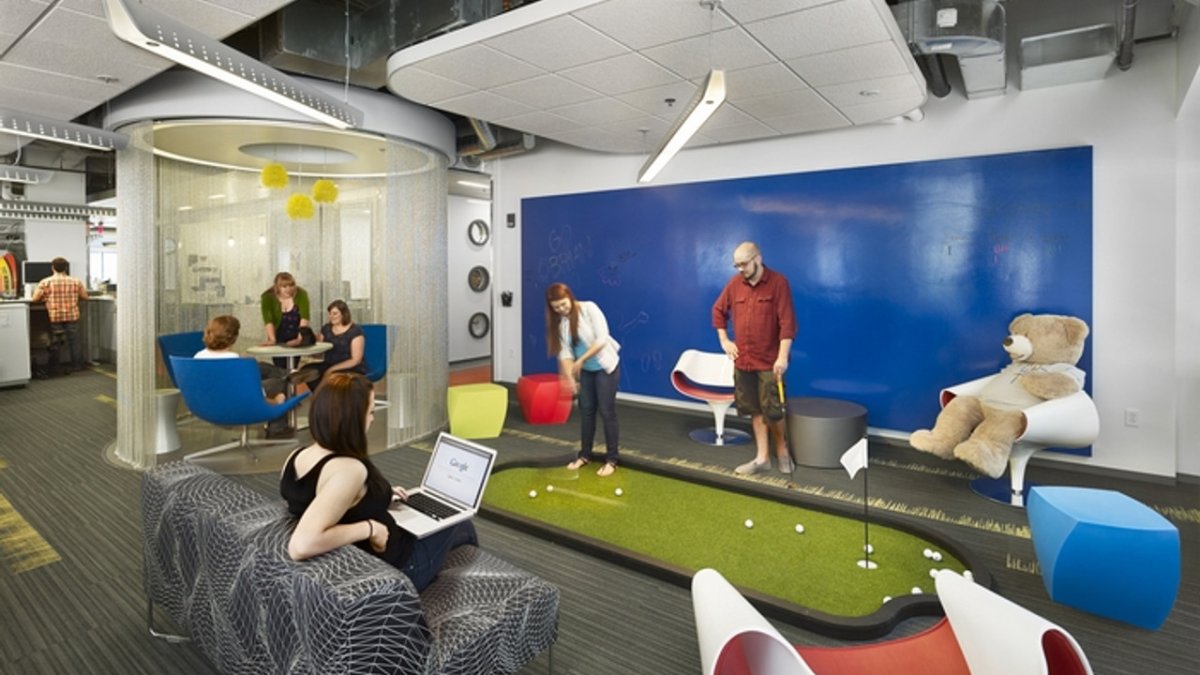 Комната отдыха в офисе