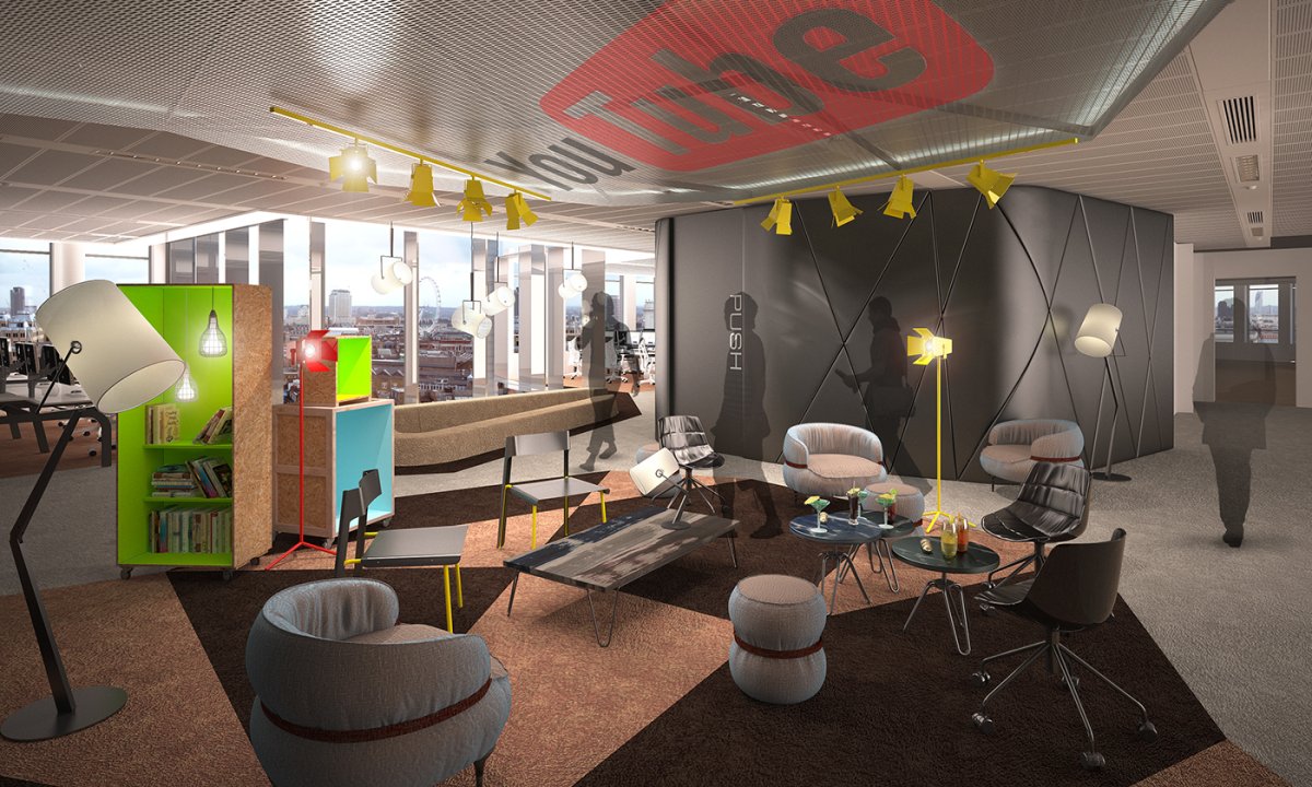 Офис гугл в Тель-Авиве