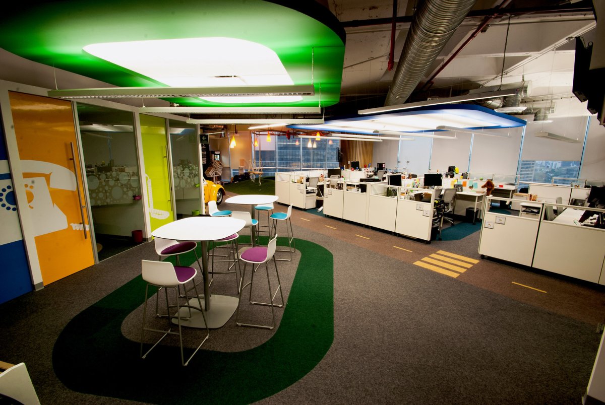 Зона отдыха в офисе