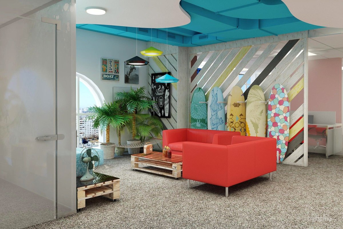 Арт пространство в офисе