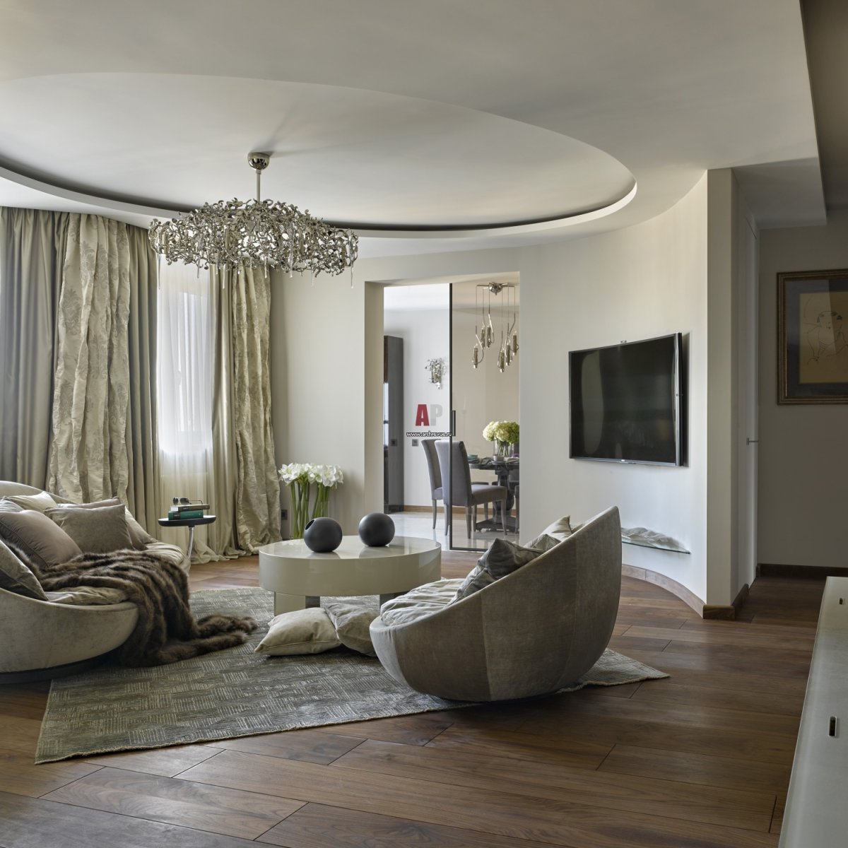 Скругленные стены