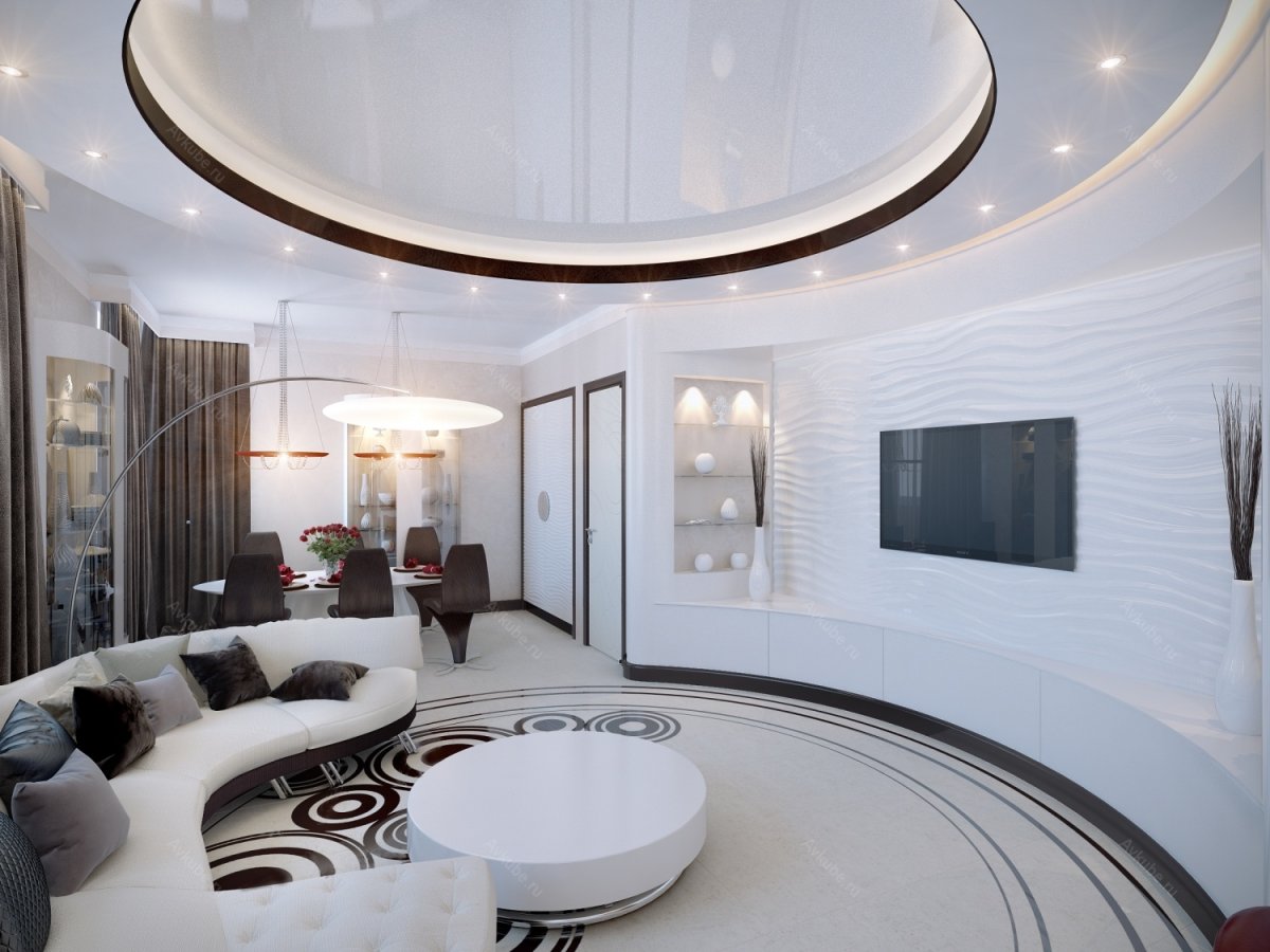 Полукруглая стена