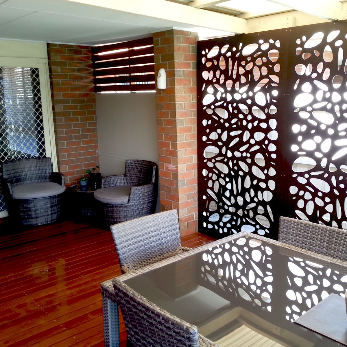 Реечные перегородки Хольц