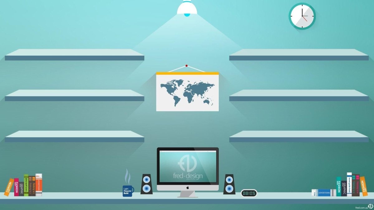 Интерьер кухни вектор