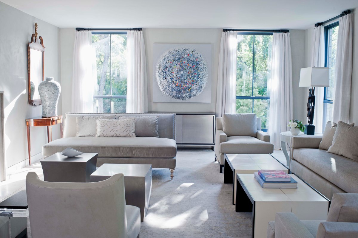 Оттенки белого в интерьере