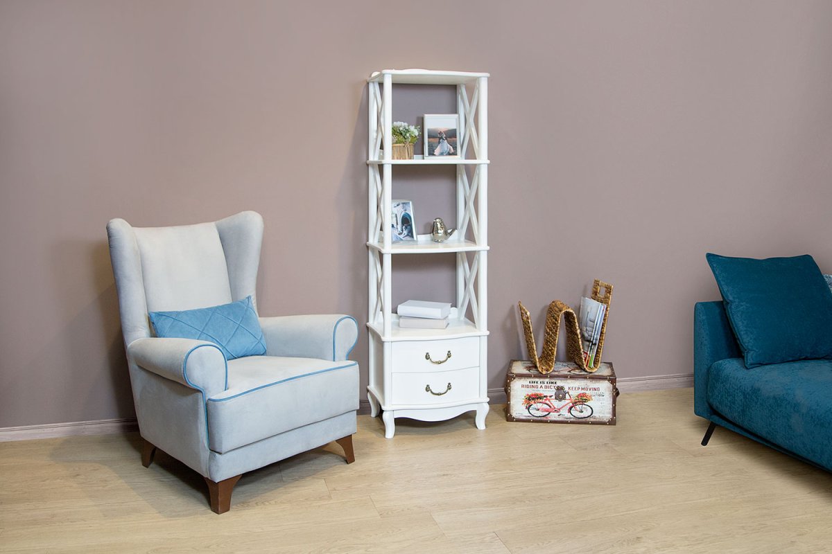 Стеллаж Cube-6.1, белый