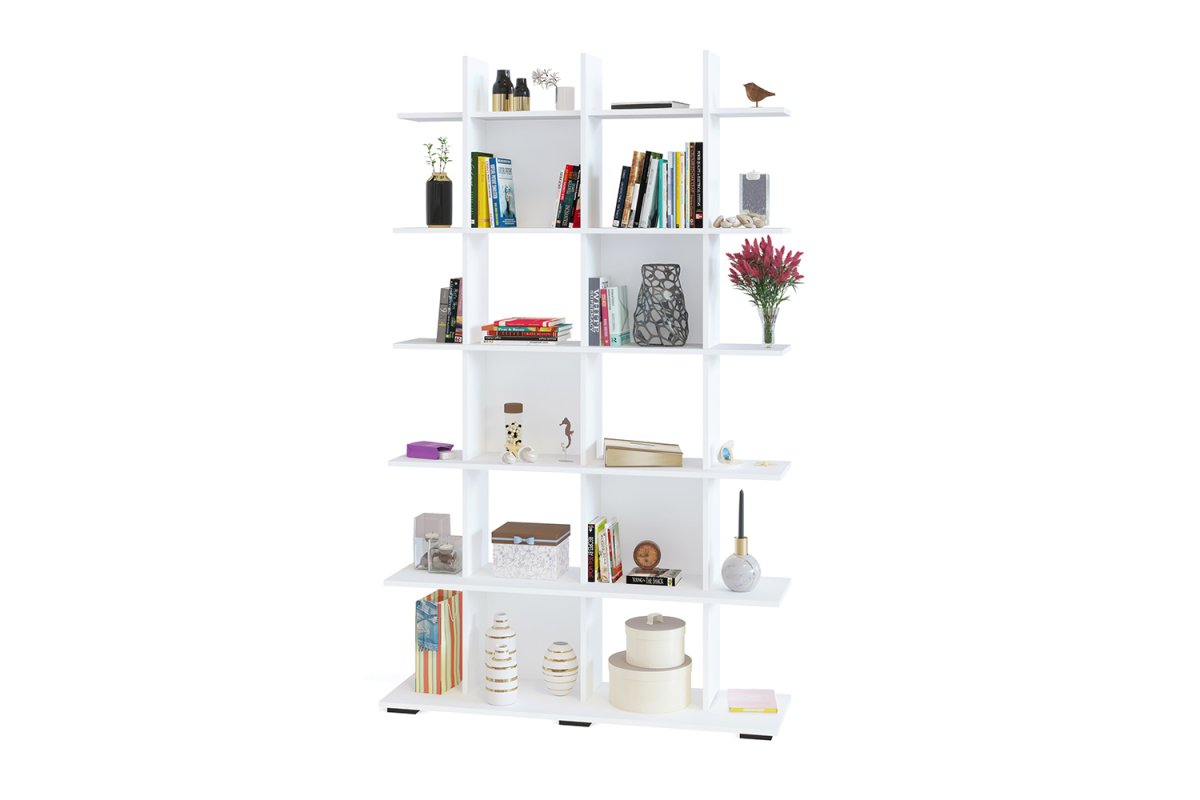 Стеллаж икеа ВИТШЕ белый