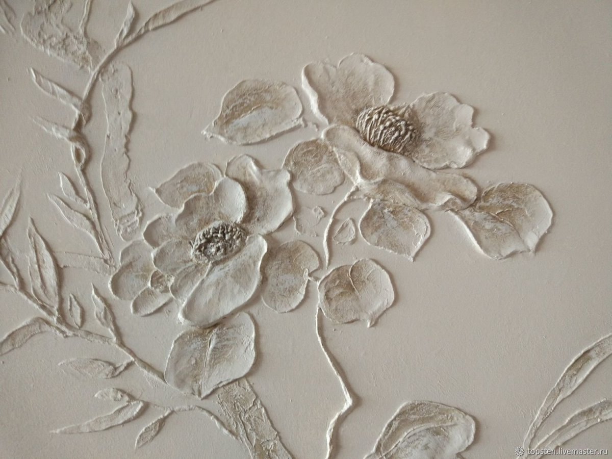 Декоративная штукатурка панно