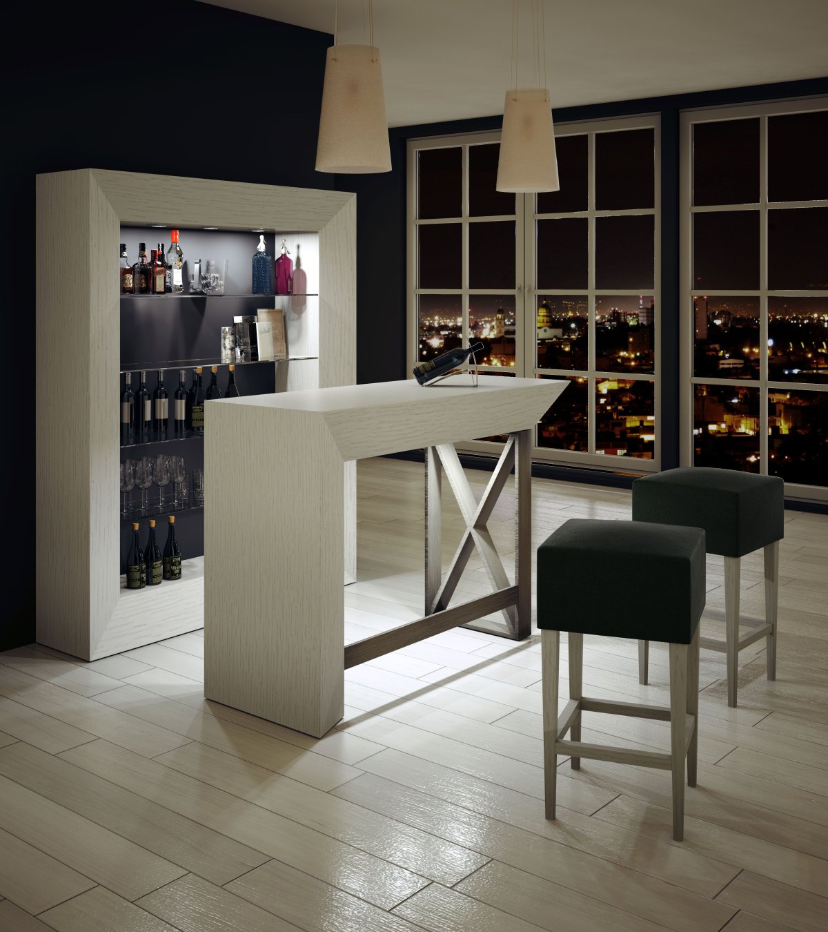 Полки на барную стойку