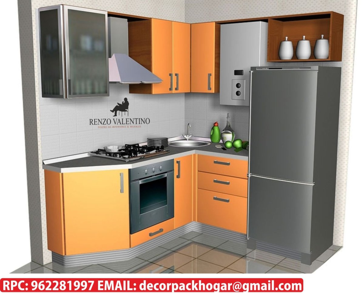 Чертёж кухни угловой 2.90