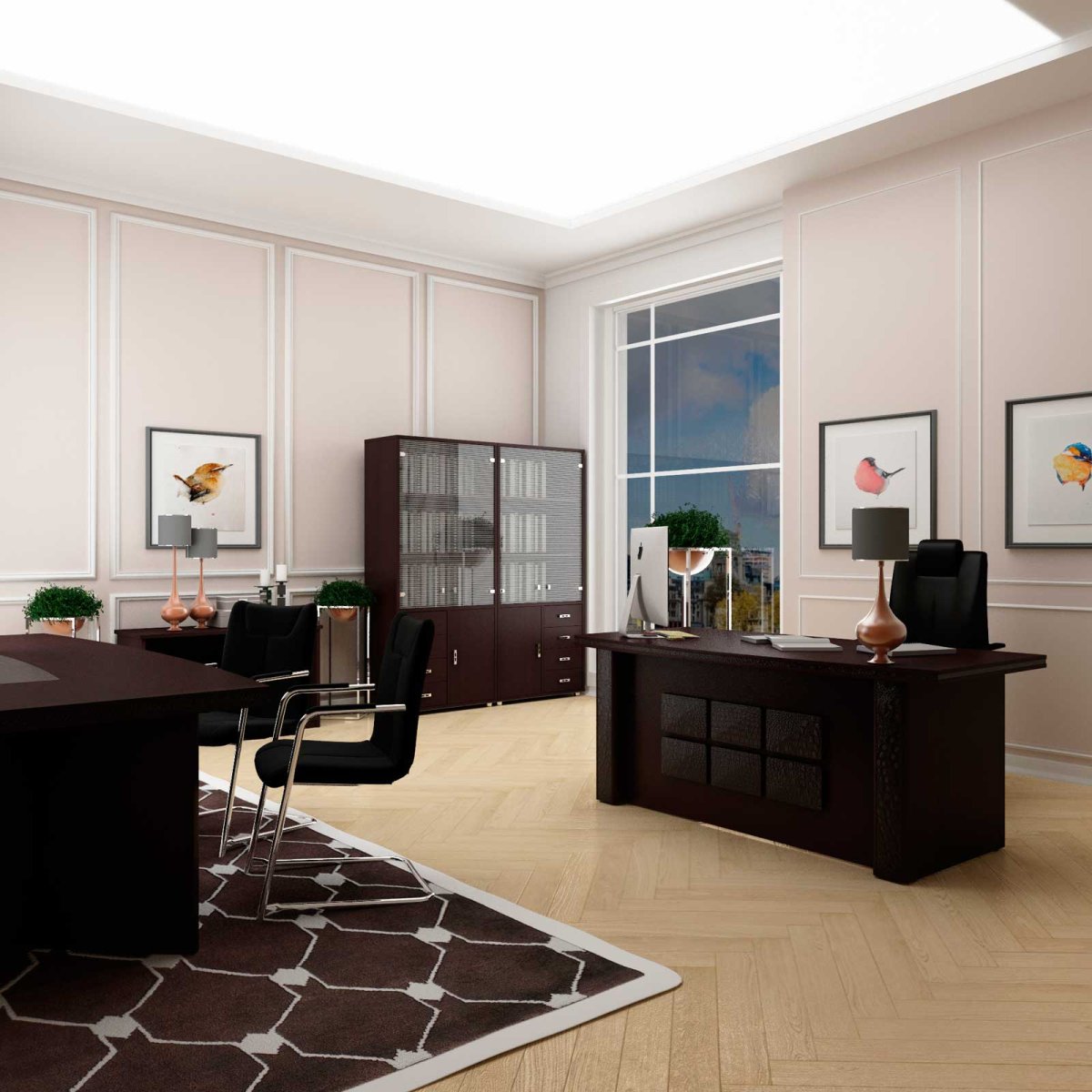 Интерьер кабинета руководителя