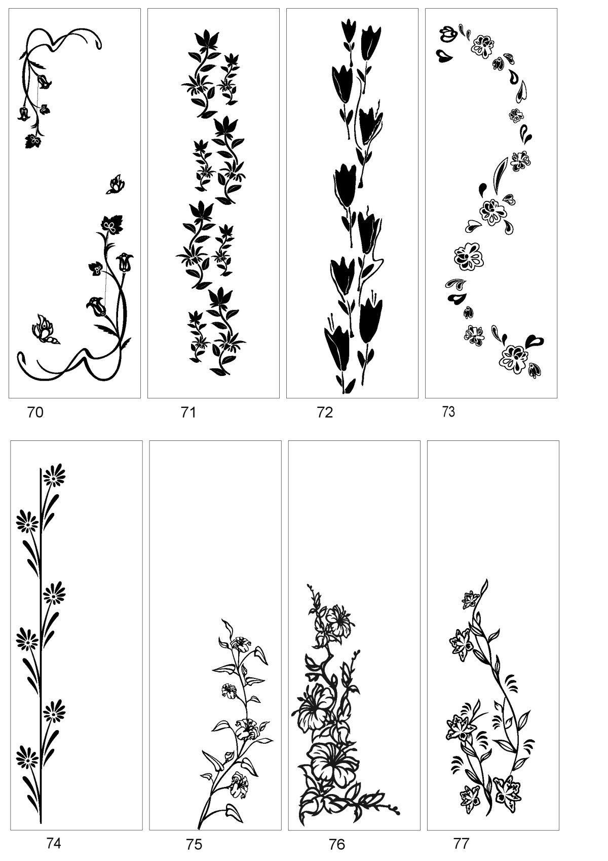 Трафарет для мебели