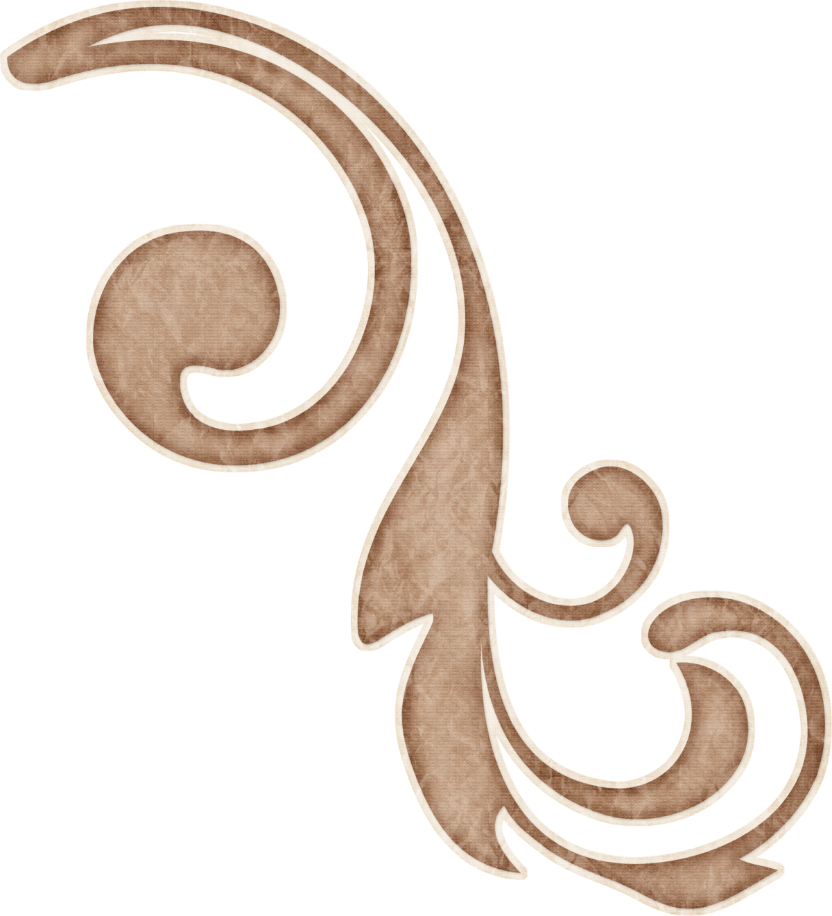 Растительный узор угловой