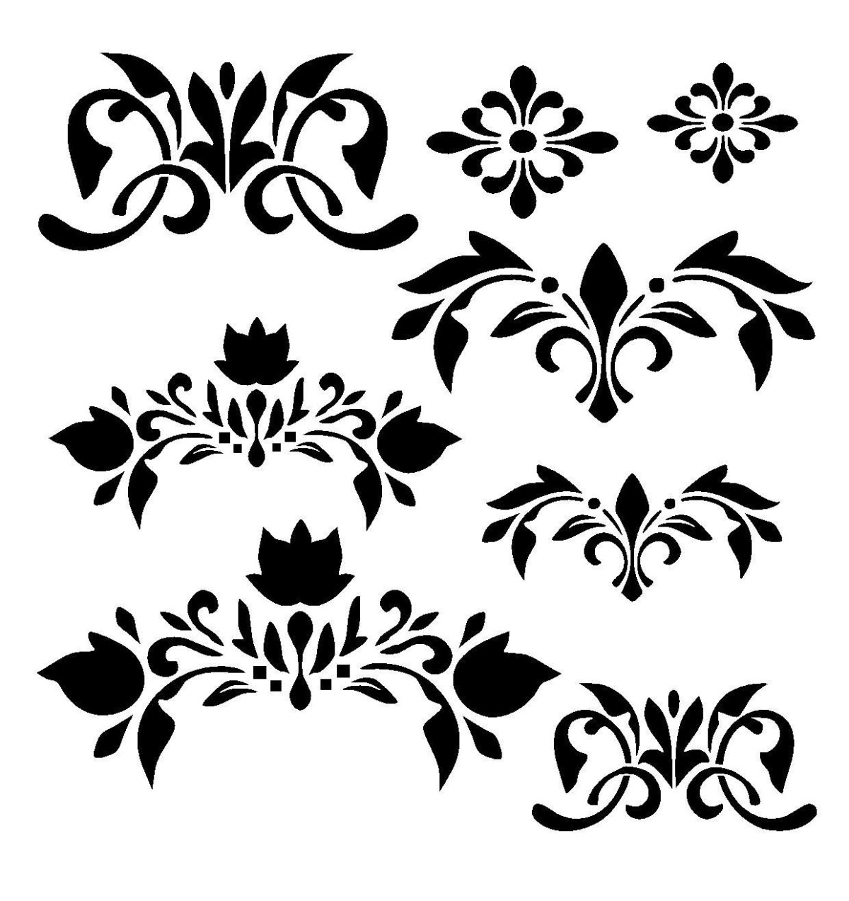 Трафарет "узор"