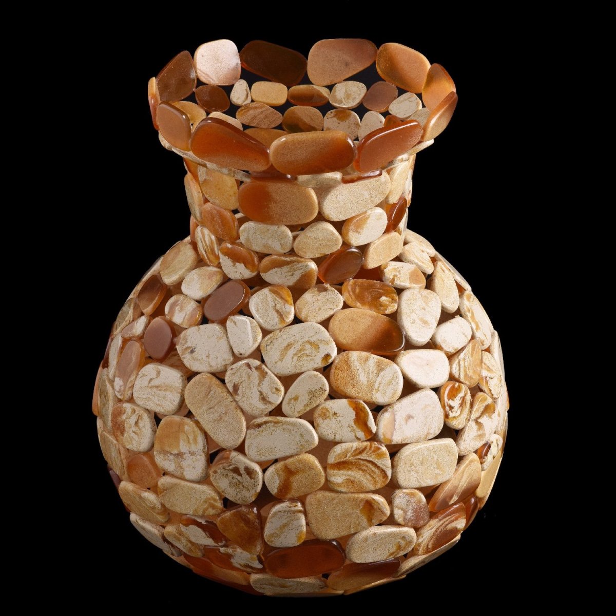 Галька в интерьере