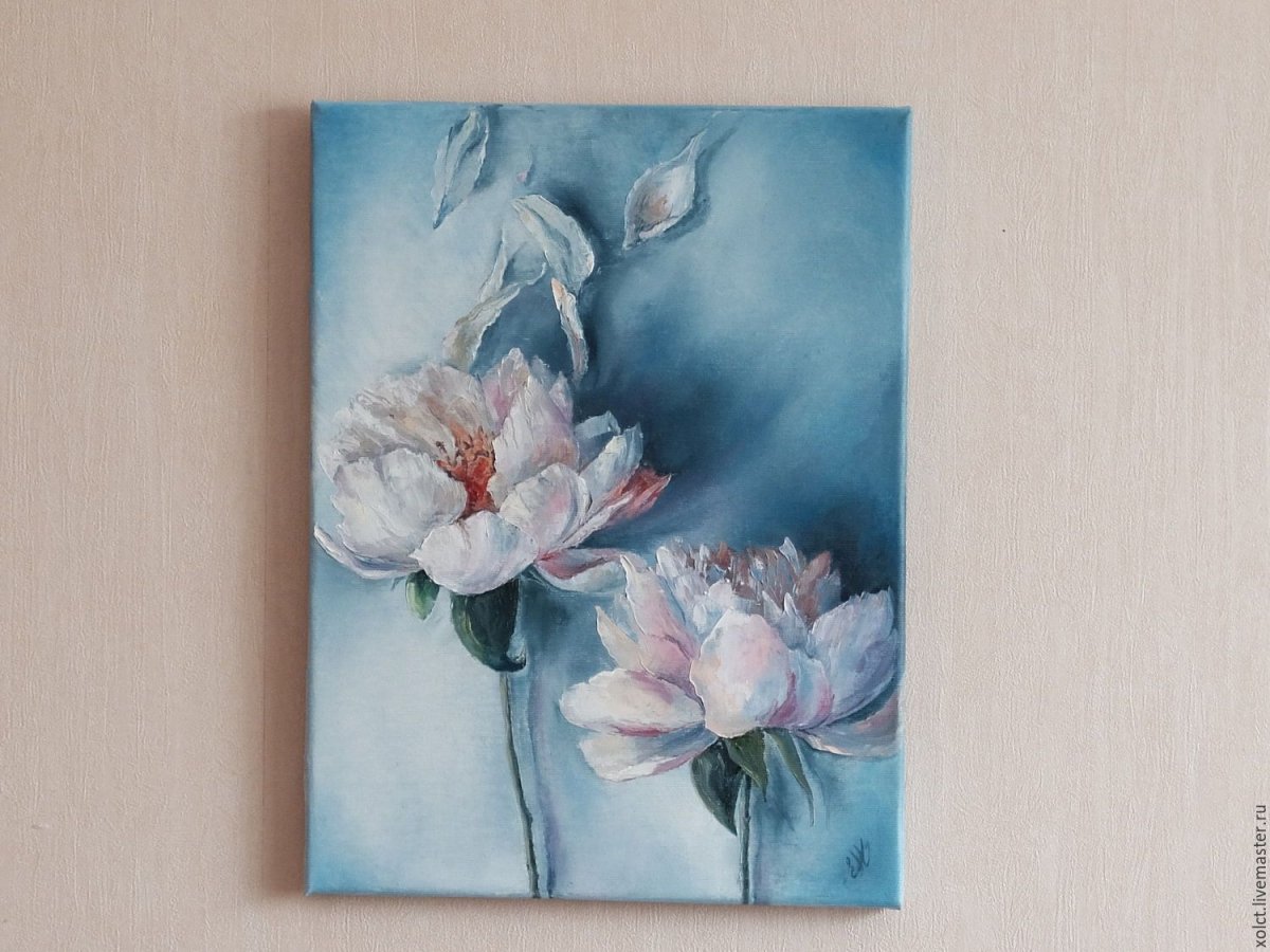 Картины в голубых тонах