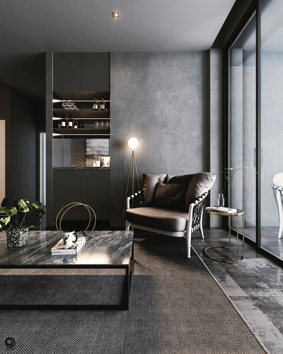 Рендер интерьера