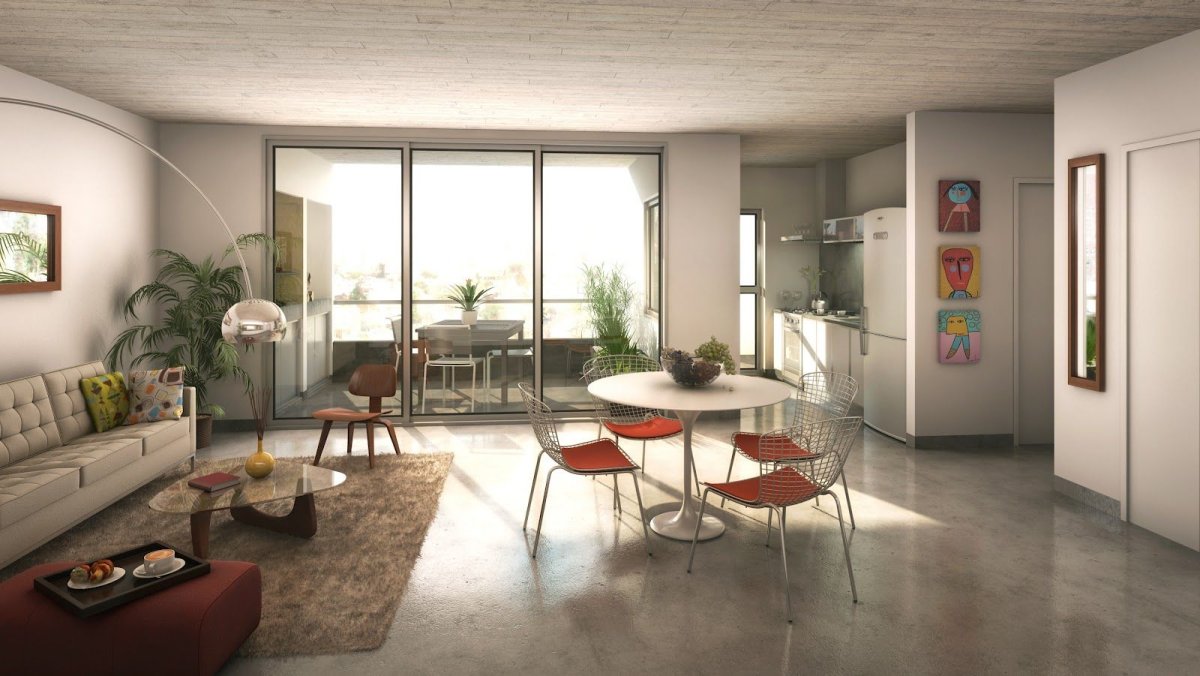 Рендер интерьера