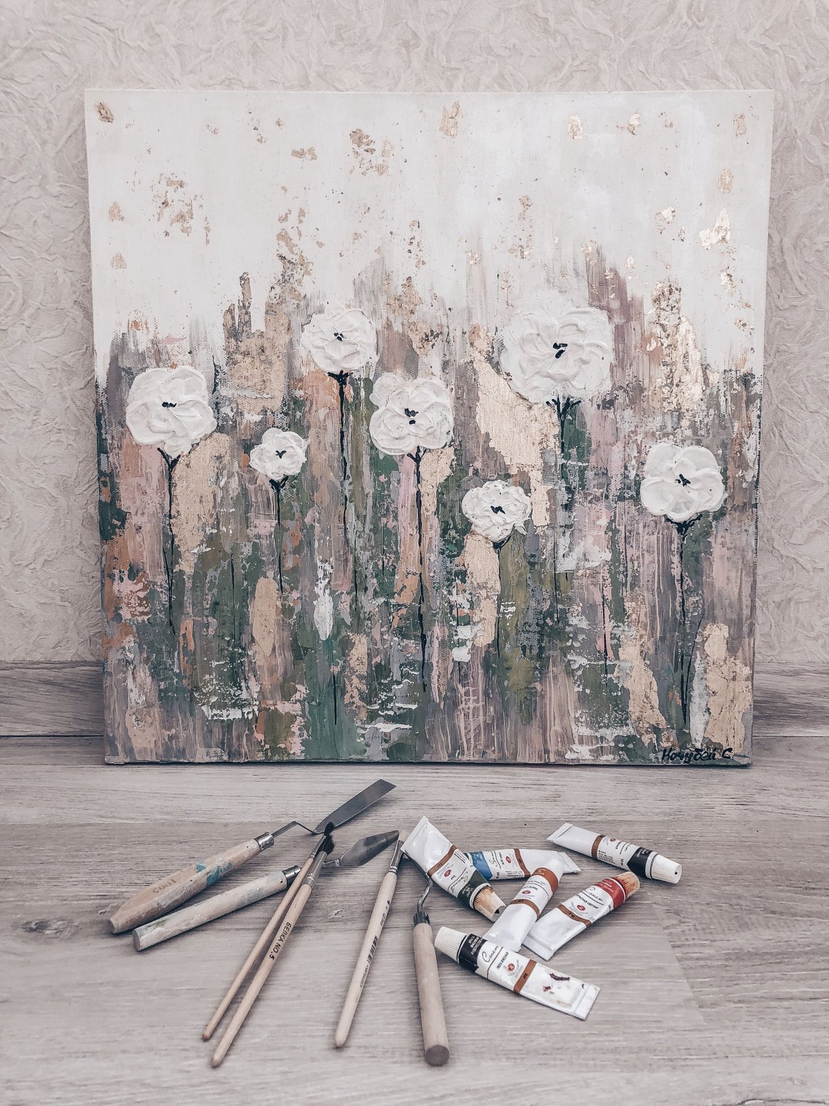 Картины текстурной пастой