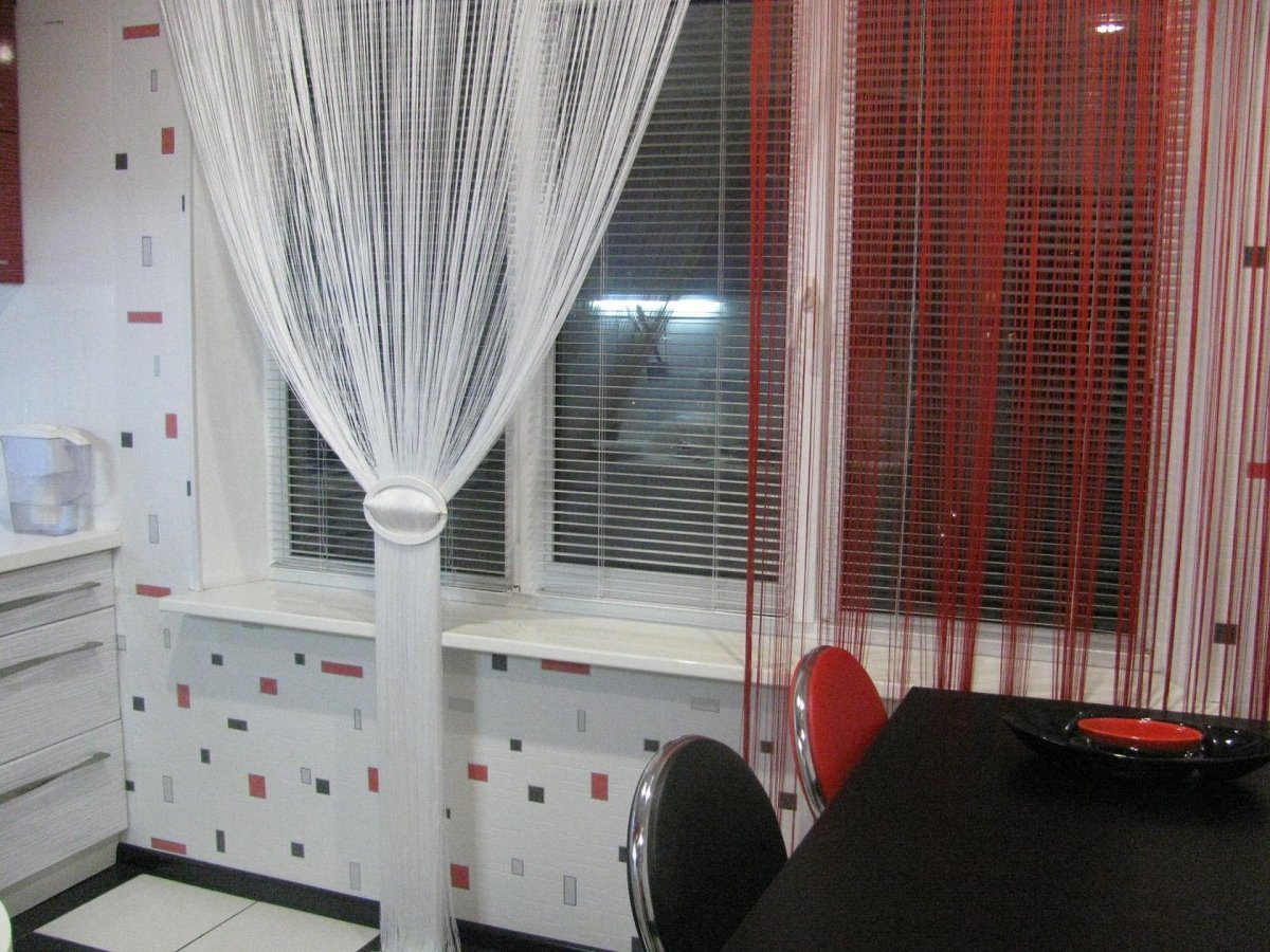 Нитяные шторы