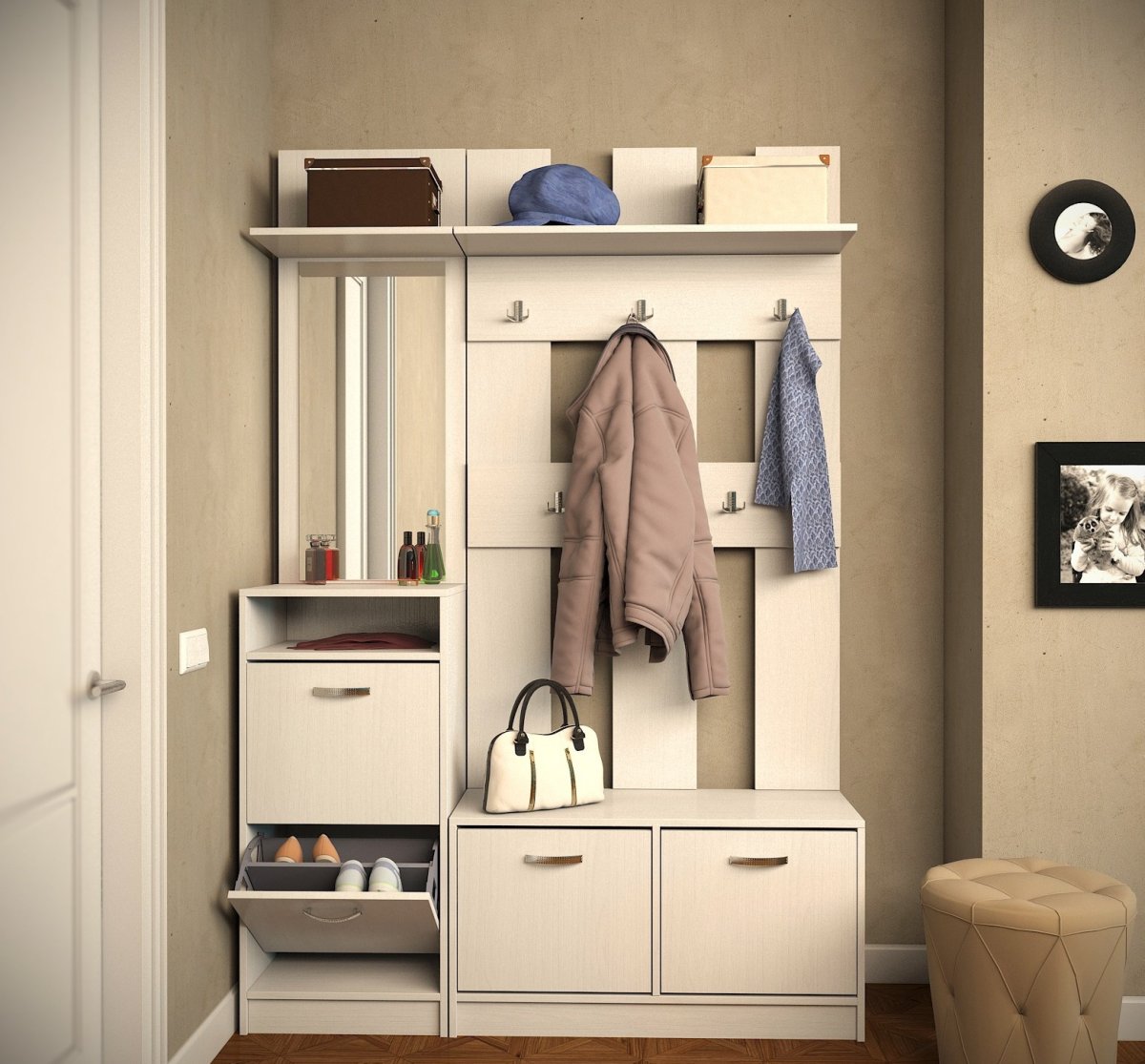 Прихожая в однушке