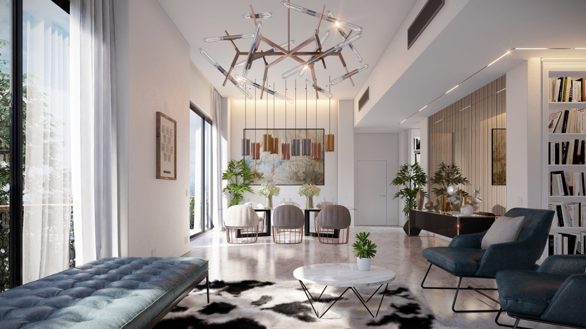 Рендер интерьера в Люмион