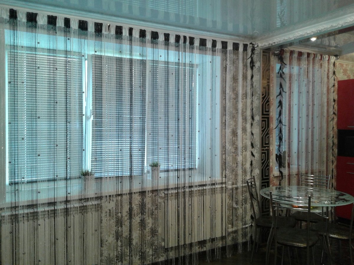 Занавески дождик